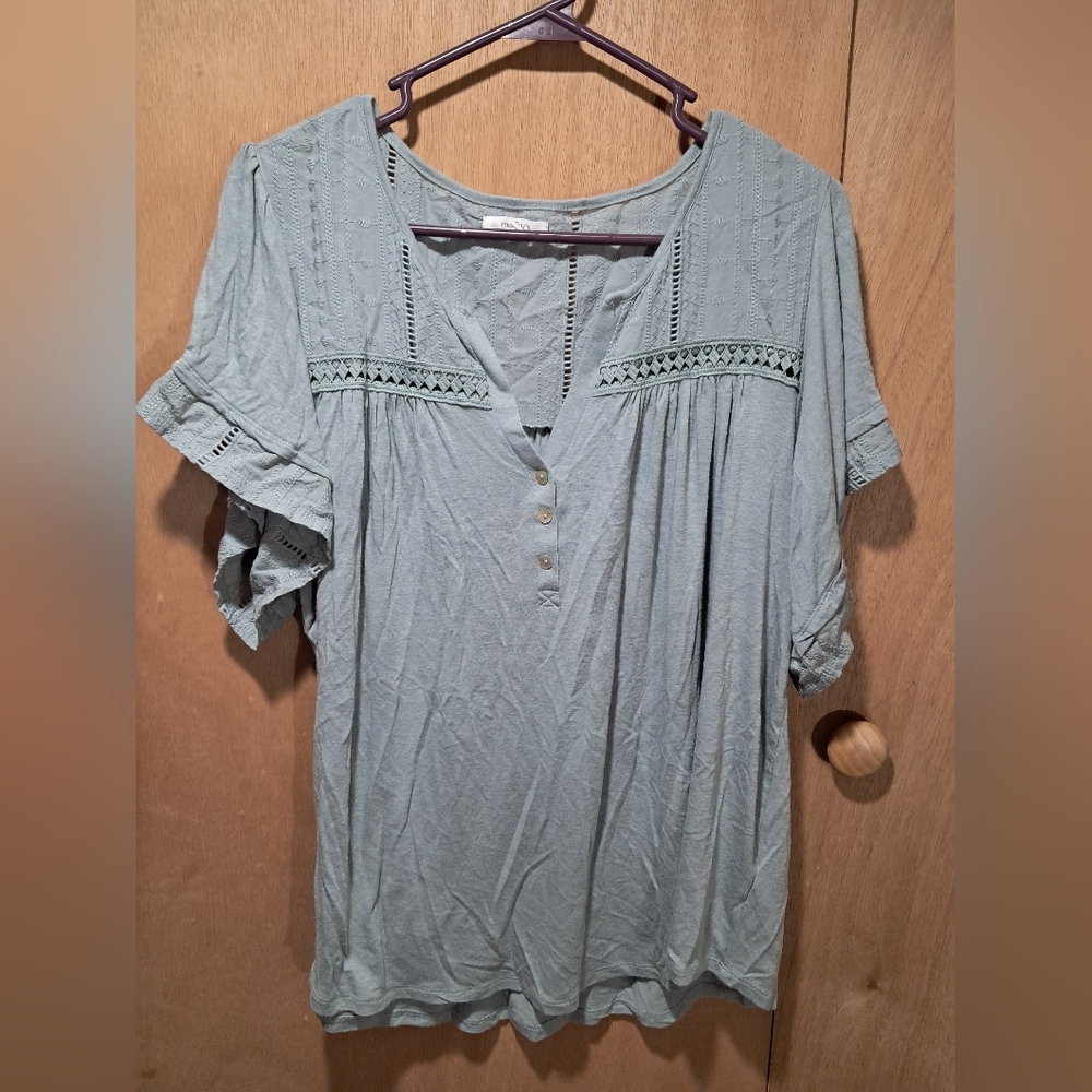Women's Light Blue Blouse
